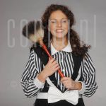 23-03-2004 Schudden tot het sneeuwt, Eva Poppink alias Anneloets, at studio in Amsterdam.

[keywords]Posed, Half Length, Eyecontact, Smiling[/keywords]